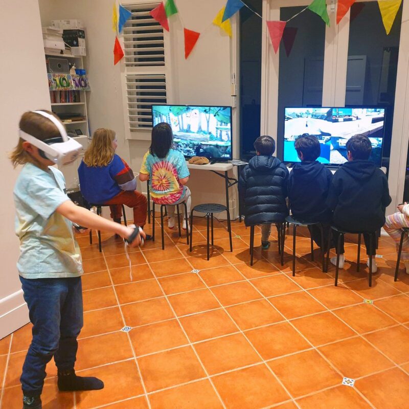 PlayStation 5 em festa de aniversário